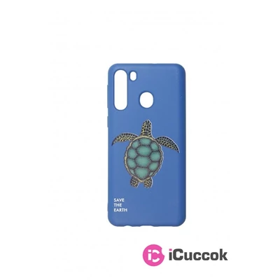 Cellect CEL-GREEN-SAMA21DBTR Green Samsung A21/S kék újrahasznosított tok