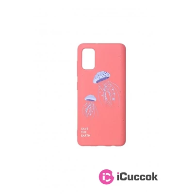 Cellect CEL-GREEN-SAMA41COFJ Green Samsung A41 korall újrahasznosított tok