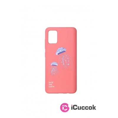 Cellect CEL-GREEN-SAMA51COFJ Green Samsung A51 korall újrahasznosított tok