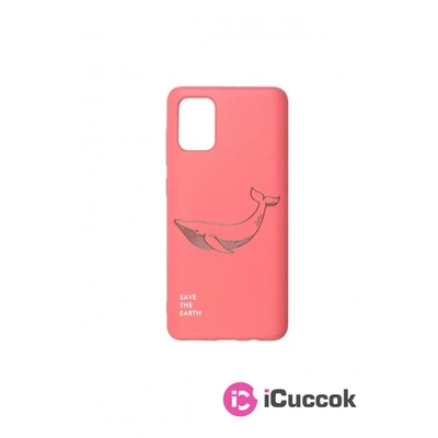 Cellect CEL-GREEN-SAMA71COWH Green Samsung A71 korall újrahasznosított tok