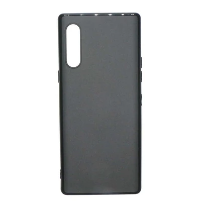 Cellect TPU-LG-VELVET-BK LG Velvet 4G fekete vékony szilikon hátlap