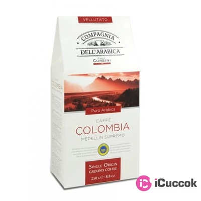 Compagnia Dell` Arabica DCO001 Colombia Medellin 250 g őrölt kávé