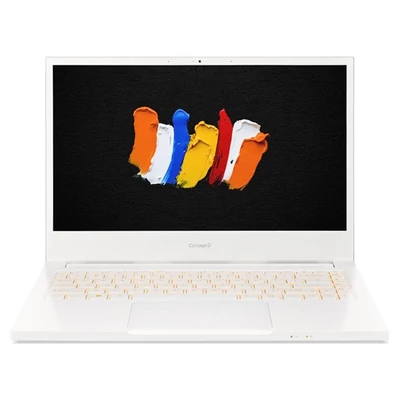 ConceptD 3 Pro CN314-72-757Z 14"FHD/Intel Core i7-10750H/16GB/1TB SSD/Int. VGA/Win10/fehér laptop