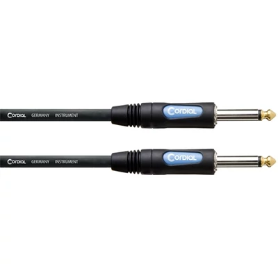 Cordial CCFI 0.6 PP Instrument + Guitar 60cm mono 6,3mm Jack apa - apa kábel