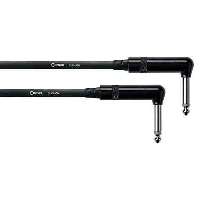 Cordial CFI 0.6 RR Instrument + Guitar 60cm mono 6,3mm Jack apa - apa hajlított kábel