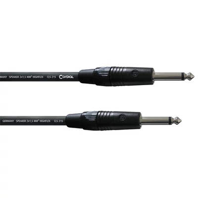 Cordial CPL 1.5 PP Speaker 1,5m mono 6,3mm Jack apa - apa kábel