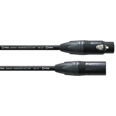 Cordial CPM 6 FM Microphone 6m 3 pólusú XLR apa - anya kábel