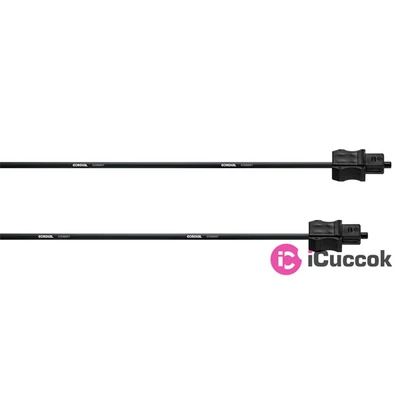 Cordial CTOS 2 Digital Interface 2m fekete Toslink optikai kábel
