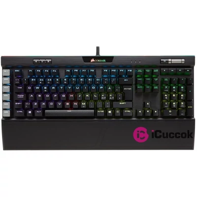 Corsair Gaming K95 RGB Platinum RGB LED Cherry MX Speed Gamer billentyűzet