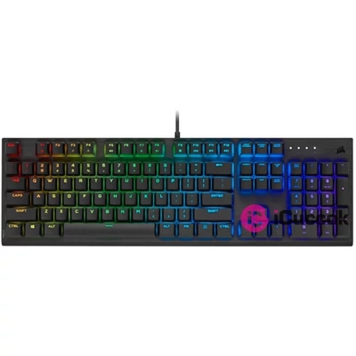 Corsair K60 RGB PRO CHERRY VIOLA Mechanikus Gamer billentyűzet