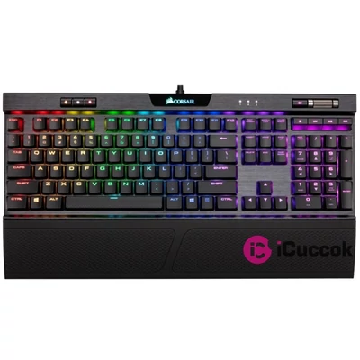 Corsair K70 RGB MK.2 LOW PROFILE RAPIDFIRE Gamer billentyűzet