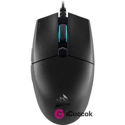 Corsair KATAR PRO RGB Ultra-Light Fekete 12400 DPI Optikai Gamer egér