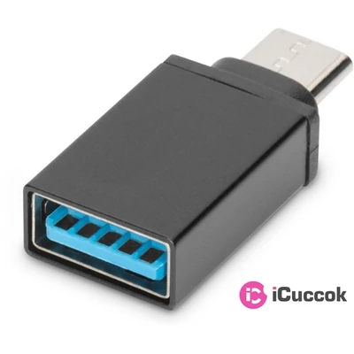 DIGITUS USB 3.0 Type A anya-> USB 3.0 Type C apa adapter