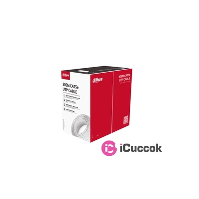 Dahua PFM920I-5EUN-C 305m réz PVC árnyékolatlan 4x2xAWG24 Cat.5E (U/UTP) fali kábel