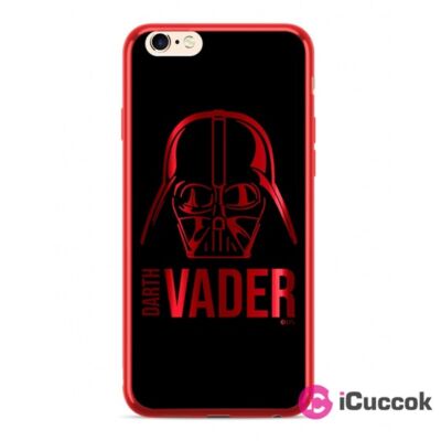 Darth Vader 010 iPhone XR piros szilikon hátlap