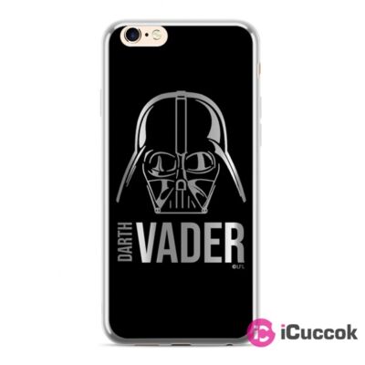 Darth Vader 010 iPhone XR ezüst szilikon hátlap