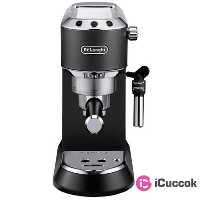 DeLonghi EC 685.BK Dedica 15 bar 2 személyes fekete eszpresszó kávéfőző