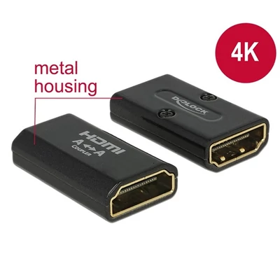 Delock 65659 alj-alj High Speed HDMI toldó adapter Ethernettel