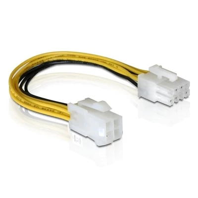 Delock 82405 PCI Express (hálózati 8 tűs EPS) - 4 tűs ATX P4 tápkábel