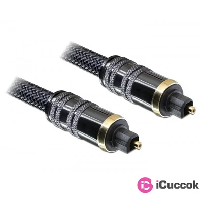 Delock 82899 apa/apa 1 m Toslink optikai kábel