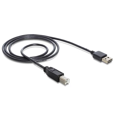 Delock 83358 EASY-USB 2.0-A apa > USB-B apa 1m kábel