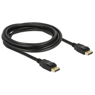 Delock 83807 Displayport 1.2 apa > Displayport apa 4K 3m kábel