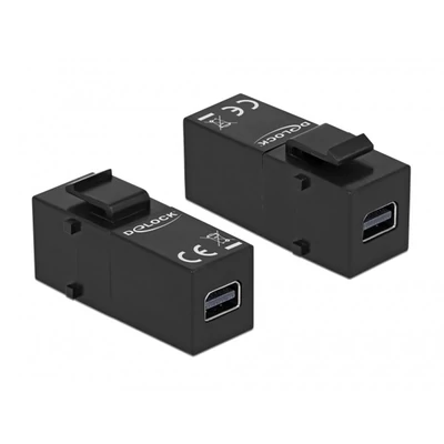 Delock 86377 mini DisplayPort anya > mini DisplayPort anya Keystone modul
