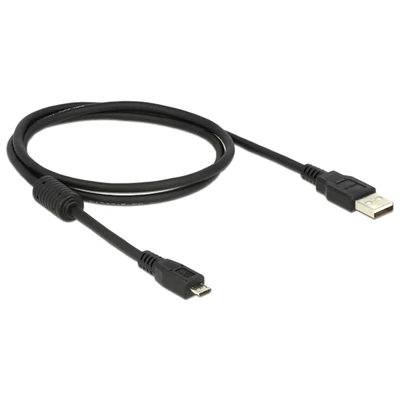 Delock USB2.0–A apa -  Micro-B USB  apa kábel, 1m