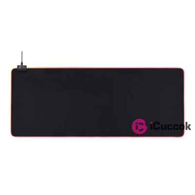 Deltaco Gaming GAM-079 RGB világító fekete 900x360 mm egérpad