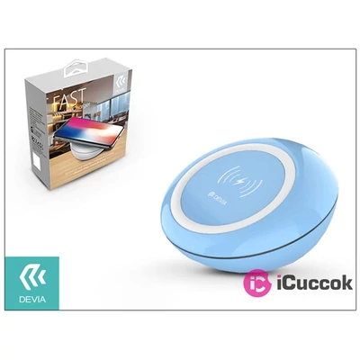 Devia ST304996 Qi kék vezetékmentes gyorstöltő