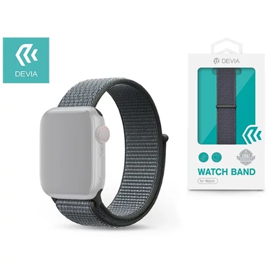 Devia ST308260 Apple Watch szürke sport óraszíj