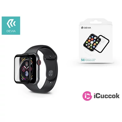Devia ST323386 Apple Watch 4 3D kijelzővédő üveg