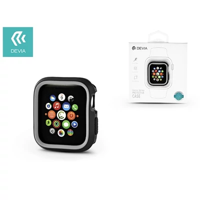 Devia ST323898 Dazzle Apple Watch 4 40m fekete/szürke védőtok