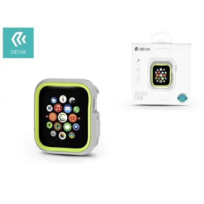 Devia ST323935 Dazzle Apple Watch 4 44m ezüst/zöld védőtok
