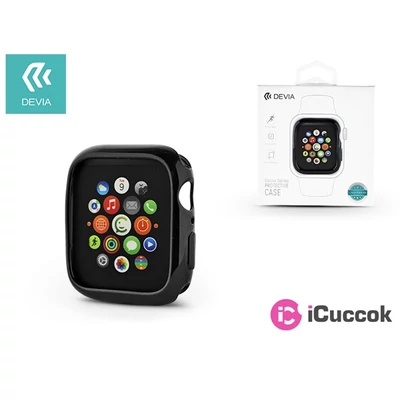 Devia ST323980 Apple Watch 4 44mm fegyver fekete védőtok