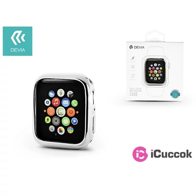 Devia ST324000 Apple Watch 4 44mm ezüst védőtok