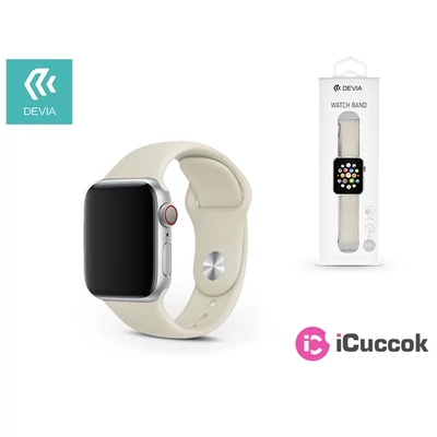 Devia ST324833 Devia 40mm bézs iWatch karpánt