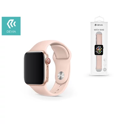 Devia ST324840 Devia 40mm rózsaszín iWatch karpánt