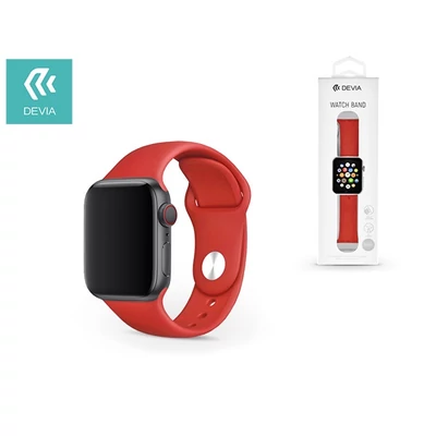 Devia ST324970 Devia 44mm piros iWatch karpánt