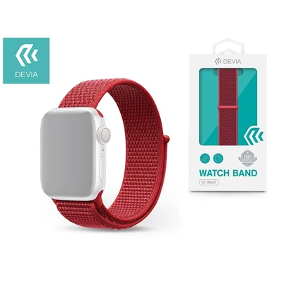 Devia ST326363 Apple Watch piros sport óraszíj