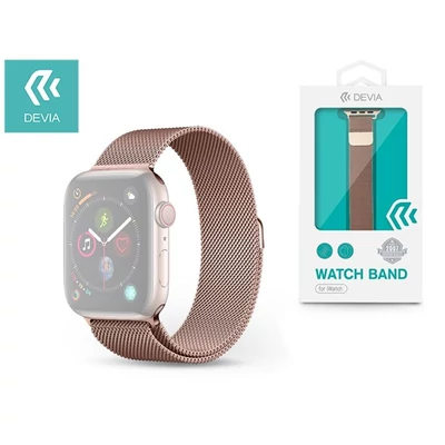 Devia ST326400 Apple Watch rózsaarany fém óraszíj