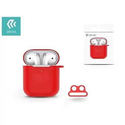 Devia ST326776 AirPods v.2 CASE piros védőtok