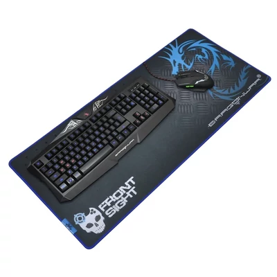Dragon War FrontSight gamer egér-billenyűzet alátét