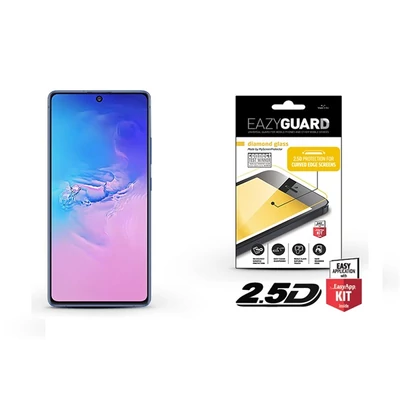 EazyGuard LA-1609 Samsung S10 Lite 2.5D üveg kijelzővédő fólia