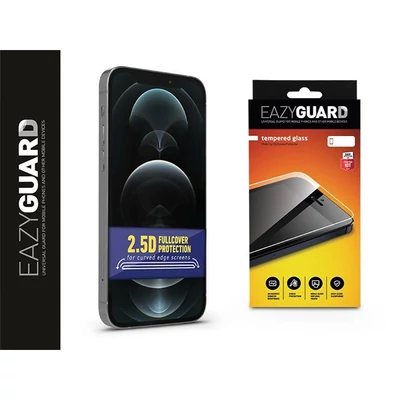 EazyGuard LA-1748 iPhone 12 Pro Max 2.5D üveg kijelzővédő fólia