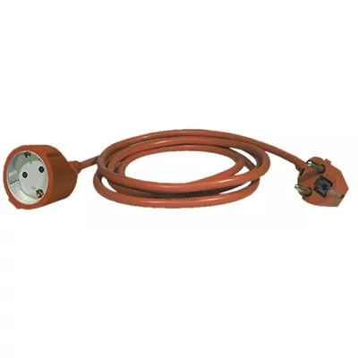 Emos P01215 hosszabbító 3x1mm2 15M, piros