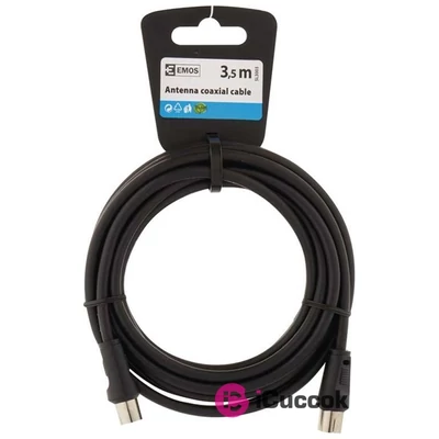 Emos SL3003 3,5 méter fekete antenna kábel