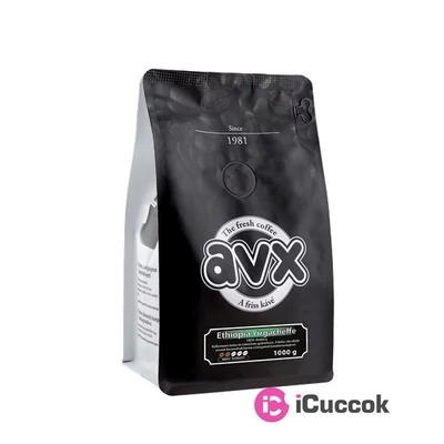 AVX Ethiopia Yirgacheffe 1000 g pörkölt szemes kávé