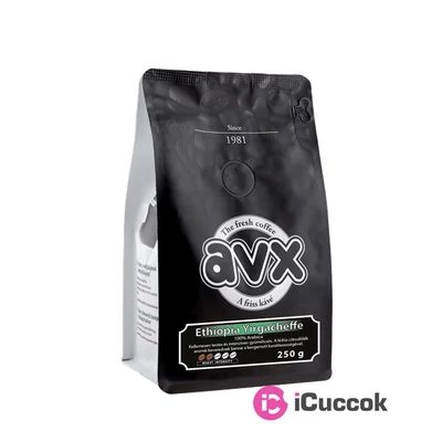 AVX Ethiopia Yirgacheffe 250 g pörkölt szemes kávé