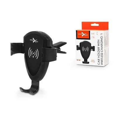 Extreme EX-487 CWA10 vezeték nélküli autós töltő és tartó
